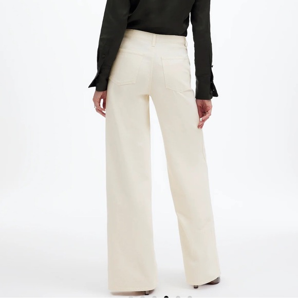 Madewell Wide Sweep Denim Trousers‎ Womens Size
30 Vintage Ivory - Picture 3 of 11